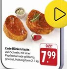 Zarte Rückensteaks im Angebot bei EDEKA in Oberursel Zarte Rückensteaks Angebote bei EDEKA Oberursel für 7,99 €