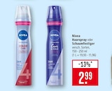 Haarspray im Angebot bei Marktkauf in Heilbronn Haarspray Angebote von Nivea bei Marktkauf Heilbronn für 2,99 €