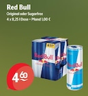 Aktuelle Red Bull Angebote bei Getränke Hoffmann in Falkensee Aktuelles Original Angebot bei Getränke Hoffmann in Falkensee ab 4,60 €