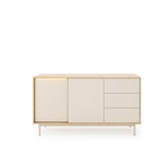 SIDEBOARD 140,1/77,1/40 cm 3 Schublade(n) im Angebot bei XXXLutz Möbelhäuser in Landshut SIDEBOARD 140,1/77,1/40 cm 3 Schublade(n) Angebote von home24 bei XXXLutz Möbelhäuser Landshut für 279,00 €