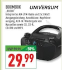 BOOMBOX im Angebot bei Marktkauf in Bad Salzuflen BOOMBOX Angebote von UNIVERSUM bei Marktkauf Bad Salzuflen für 29,99 €