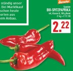 BIO-SPITZPAPRIKA Angebote von Demeter bei Marktkauf Beckum für 2,22 €