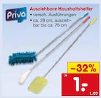 Ausziehbare Haushaltshilfer im Netto Marken-Discount Prospekt Ausziehbare Haushaltshilfer von Priva im aktuellen Netto Marken-Discount Prospekt für 1,00 €