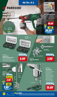Bohrmaschine im Lidl Prospekt "LIDL LOHNT SICH" mit 63 Seiten (Darmstadt)