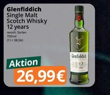 Single Malt Scotch Whisky 12 years im Angebot bei famila Nordwest in Lingen Single Malt Scotch Whisky 12 years Angebote von Glenfiddich bei famila Nordwest Lingen für 26,99 €