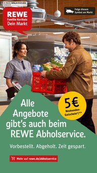 Aktueller REWE Prospekt "Dein Markt" Seite 1 von 34 Seiten für Berlin