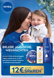 Weihnachtsangebote im NIVEA Prospekt "ERLEBE MAGISCHE WEIHNACHTEN" mit 3 Seiten (Mönchengladbach)