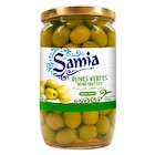 Olives vertes dénoyautées - SAMIA à 2,99 € dans le catalogue Carrefour