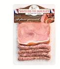 Plateau assortiment chipolatas et jambon fumé - Saveurs des Mauges dans le catalogue Intermarché Super