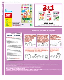 Prix et réduction Hipp Biologique dans le prospectus Carrefour Market en cours Offre Hipp Biologique dans le catalogue Carrefour Market du moment à la page 50