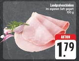 Landgrafenschinken bei E center im Prospekt "" für 1,79 €