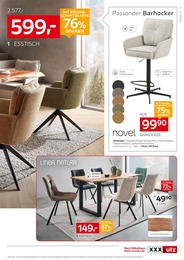 XXXLutz Möbelhäuser Esszimmer im Prospekt 