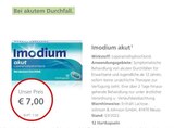 Imodium akut bei LINDA im Nördlingen Prospekt für 7,00 €