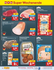 Rindfleisch im aktuellen Netto Marken-Discount Prospekt (Braunschweig) Rindfleisch im Netto Marken-Discount Prospekt "Aktuelle Angebote" mit 54 Seiten (Braunschweig)