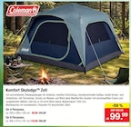 Komfort Skylodge Zelt Angebote von Coleman bei Zimmermann Nordhorn für 99,99 €