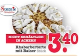 Rhabarbertorte mit Baiser im Angebot bei E center in Baden-Baden Rhabarbertorte mit Baiser Angebote von Scheck-In Manufaktur bei E center Baden-Baden für 3,40 €