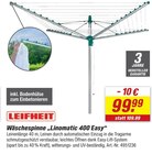 Wäschespinne Linomatic 400 Easy Angebote von Leifheit bei toom Baumarkt Stade für 99,99 €