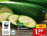 Bio Zucchini im Angebot bei Netto Marken-Discount in Ingolstadt Bio Zucchini Angebote von BioBio bei Netto Marken-Discount Ingolstadt für 1,29 €