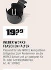 Flaschenhalter von Weber WORKS im aktuellen OBI Prospekt