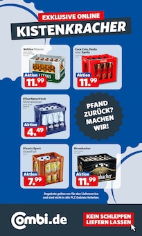 Veltins im combi Prospekt "Markt - Angebote" mit 32 Seiten (Aurich)