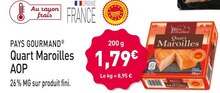 Aldi Ris-Orangis - Quart Maroilles AOP Promo Quart Maroilles AOP dans le catalogue Aldi "Le goût de nos régions" à Ris-Orangis