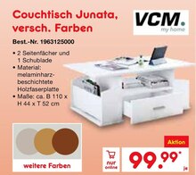 Netto Marken-Discount Bad Suderode - Couchtisch Junata Couchtisch Junata Angebot bei Netto Marken-Discount Bad Suderode im Prospekt "Heiße Angebote für kalte Tage!"