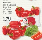 Aktuelles Paprika rot, Klasse I Angebot bei EDEKA in Bergisch Gladbach ab 1,79 €