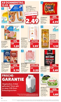 Wiener Würstchen im aktuellen Kaufland Prospekt (Essen) Wiener Würstchen im Kaufland Prospekt "KNÜLLER" mit 82 Seiten (Essen)