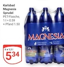 Magnesia Sprudel Angebote von Karlsbad bei GLOBUS Leipzig für 5,34 €