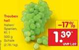 Trauben hell Angebot in Panten Trauben hell im aktuellen Prospekt bei Netto Marken-Discount in Panten