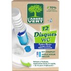Disques nettoyants WC - ARBRE VERT - Carrefour à Besançon Disques nettoyants WC - ARBRE VERT en promo chez Carrefour Besançon à 3,99 €