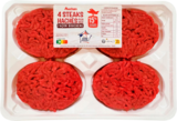 4 STEAKS HACHÉS PUR BŒUF AUCHAN - AUCHAN en promo chez Auchan Hypermarché 4 STEAKS HACHÉS PUR BŒUF AUCHAN - AUCHAN dans le catalogue Auchan Hypermarché