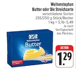 nah und gut Flossenbürg - Butter Angebot im Prospekt Butter bei nah und gut im Flossenbürg Prospekt für 1,29 €