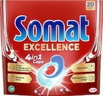Excellence Spülmaschinen-Caps 4 in1 von Somat für 3,99 € bei Thomas Philipps im Angebot Excellence Spülmaschinen-Caps 4 in1 von Somat im aktuellen Thomas Philipps Prospekt