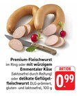 EDEKA - Premium-Fleischwurst im Ring Angebot im Prospekt Premium-Fleischwurst im Ring bei EDEKA im Prospekt "" für 0,99 €