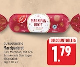 Marzipanbrot im Angebot bei WEZ in Bad Oeynhausen Marzipanbrot Angebote von GUT&GÜNSTIG bei WEZ Bad Oeynhausen für 1,79 €