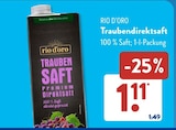 ALDI SÜD Mössingen - Traubendirektsaft Angebot im Prospekt Traubendirektsaft bei ALDI SÜD im Mössingen Prospekt für 1,11 €