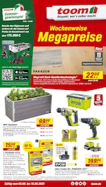 toom Baumarkt Prospekt der aktuellen Woche, gültig von 09.08.2025 bis 15.08.2025 Aktueller toom Baumarkt Prospekt "Respekt, wer's selber macht." mit 14 Seiten