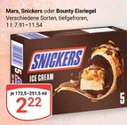 Snickers oder Bounty Eisriegel im Angebot bei GLOBUS in Gera Snickers oder Bounty Eisriegel Angebote von Mars bei GLOBUS Gera für 2,22 €