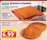 Accessoire en bambou - KESPER - Norma à Strasbourg Accessoire en bambou - KESPER en promo chez Norma Strasbourg à 6,99 €