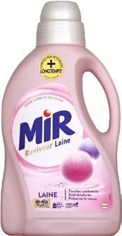 Promo Mir lessive liquide raviveur laine chez Casino Hyperfrais