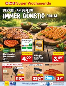 Bratwurst im Netto Marken-Discount Prospekt "Aktuelle Angebote" mit 62 Seiten (Oberhausen)