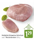 Schweine-Schnitzel Angebote von Hofglück bei EDEKA Baden-Baden für 1,29 €