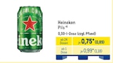 Pils von Heineken für 0,89 € bei METRO im Angebot Pils von Heineken im aktuellen METRO Prospekt