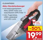 Netto Marken-Discount Flieden - Akku-Handstaubsauger Angebot im Prospekt Akku-Handstaubsauger bei Netto Marken-Discount im Flieden Prospekt für 19,99 €