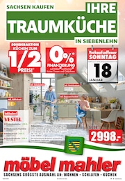 Möbel Mahler Siebenlehn Prospekt für Haselbach: "IHRE TRAUMKÜCHE", 16 Seiten, 14.01.2026 - 03.02.2026