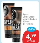 Color Glaze von Syoss für 4,99 € bei budni im Angebot Color Glaze von Syoss im aktuellen budni Prospekt