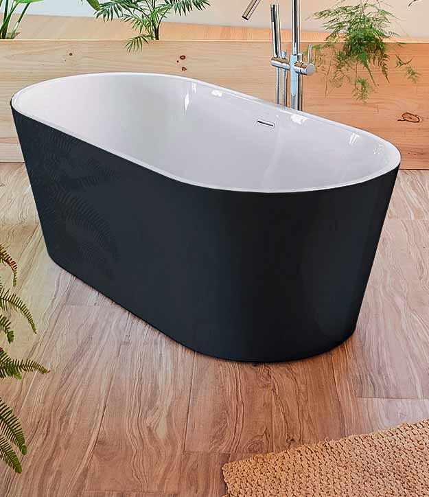 BAUHAUS Kirrweiler - Freistehende Badewanne 'Torino' Freistehende Badewanne 'Torino' Angebot bei BAUHAUS Kirrweiler im Prospekt Handzettel KW 48
