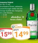 Original Angebote von Tanqueray bei GLOBUS St. Ingbert für 14,99 €