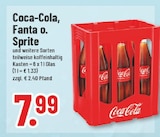 E center - Coca-Cola, Fanta o. Sprite Angebot im Prospekt Coca-Cola, Fanta o. Sprite bei E center im Prospekt "" für 7,99 €
